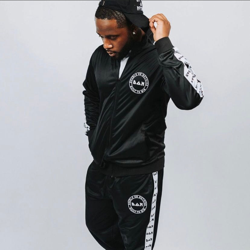 Black Double Or Nothing Tracksuit