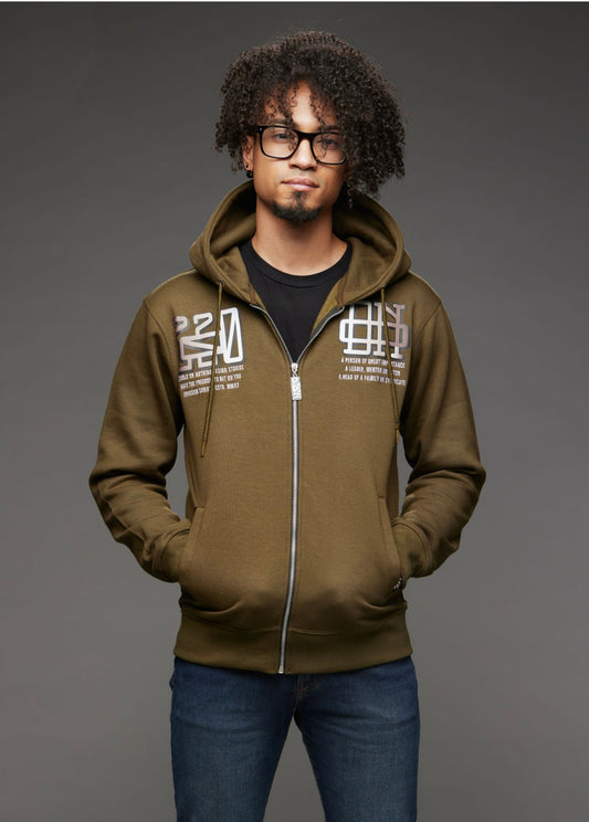 Army Green Freedom Series Hoody