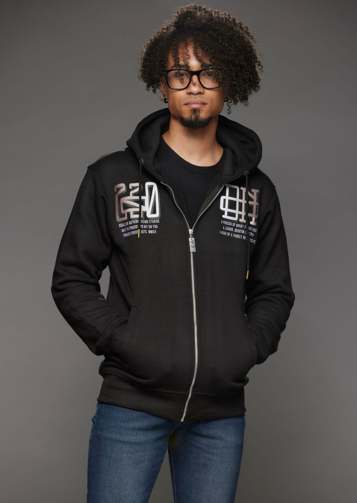 Black Freedom Series Hoody